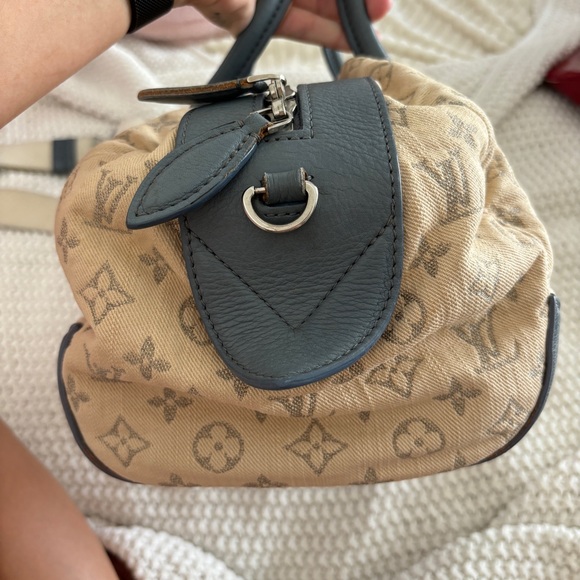 Louis Vuitton denim speedy squat MM - Picture 4 of 11
